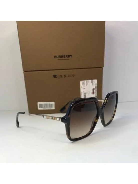 ? - New Authentic Burberry Brown Gradient Square Ladies Sunglasses BE4324 main image 4